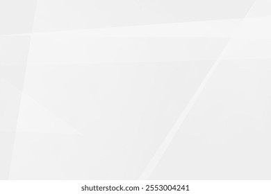 Abstract white and grey on light silver background modern design. Vector illustration eps 10.