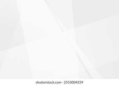 Abstract white and grey on light silver background modern design. Vector illustration eps 10.
