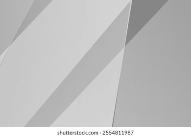 Abstract white and grey on light silver background modern design. Vector illustration eps 10.