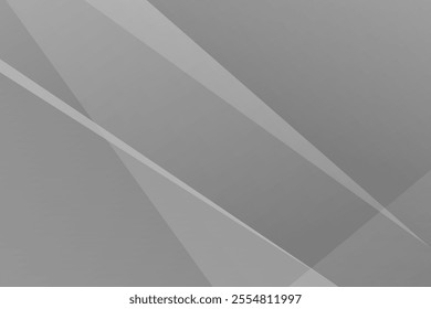 Abstract white and grey on light silver background modern design. Vector illustration eps 10.