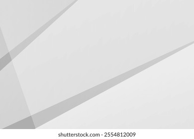 Abstract white and grey on light silver background modern design. Vector illustration eps 10.