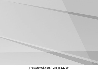 Abstract white and grey on light silver background modern design. Vector illustration eps 10.