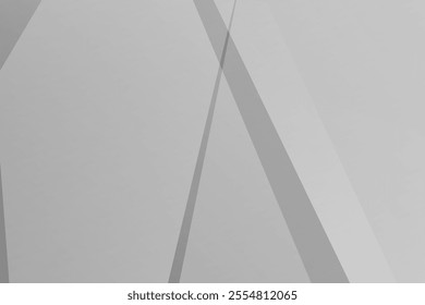 Abstract white and grey on light silver background modern design. Vector illustration eps 10.