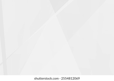 Abstract white and grey on light silver background modern design. Vector illustration eps 10.