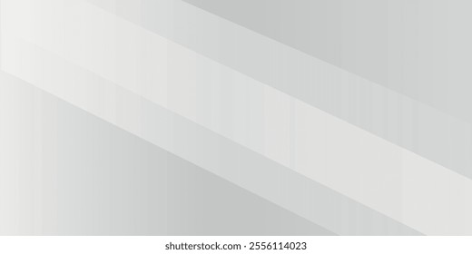 Abstract white and grey on light silver background modern design. Vector illustration EPS 10.