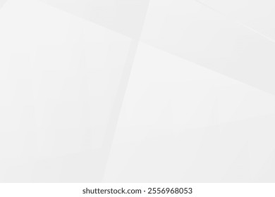 Abstract white and grey on light silver background modern design. Vector illustration EPS 10.