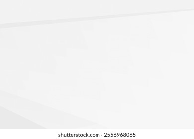 Abstract white and grey on light silver background modern design. Vector illustration EPS 10.