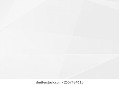 Abstract white and grey on light silver background modern design. Vector illustration eps 10.