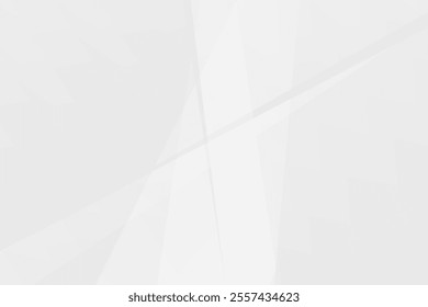 Abstract white and grey on light silver background modern design. Vector illustration eps 10.