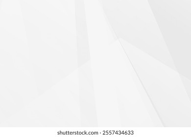Abstract white and grey on light silver background modern design. Vector illustration eps 10.