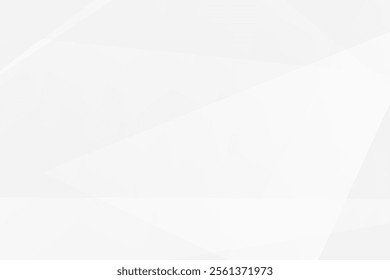 Abstract white and grey on light silver background modern design. Vector illustration eps 10.
