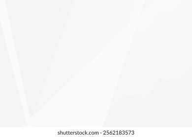 Abstract white and grey on light silver background modern design. Vector illustration eps 10.