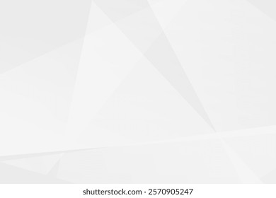Abstract white and grey on light silver background modern design. Vector illustration EPS 10.