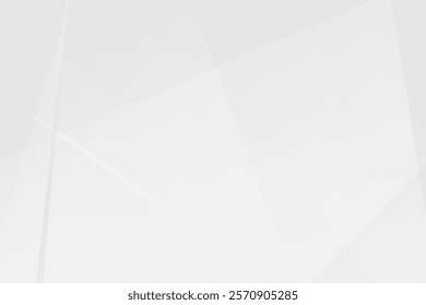 Abstract white and grey on light silver background modern design. Vector illustration EPS 10.