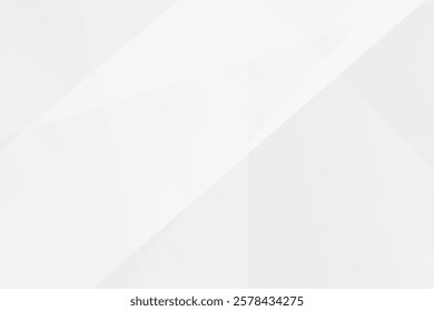 Abstract white and grey on light silver background modern design. Vector illustration EPS 10.