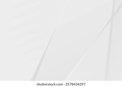Abstract white and grey on light silver background modern design. Vector illustration EPS 10.