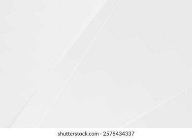 Abstract white and grey on light silver background modern design. Vector illustration EPS 10.