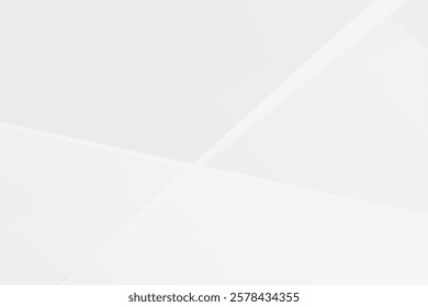 Abstract white and grey on light silver background modern design. Vector illustration EPS 10.