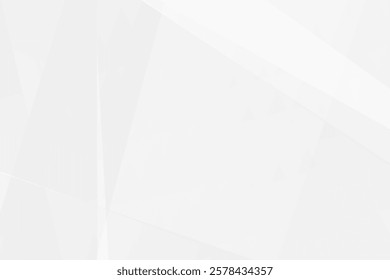 Abstract white and grey on light silver background modern design. Vector illustration EPS 10.