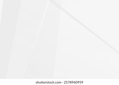 Abstract white and grey on light silver background modern design. Vector illustration EPS 10.