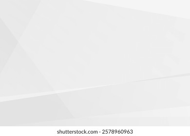 Abstract white and grey on light silver background modern design. Vector illustration EPS 10.