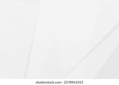 Abstract white and grey on light silver background modern design. Vector illustration EPS 10.