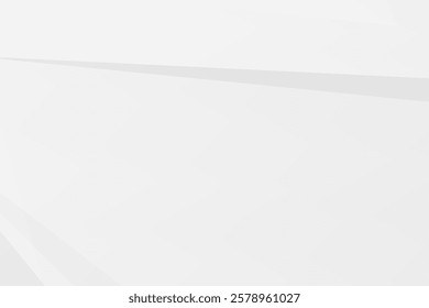 Abstract white and grey on light silver background modern design. Vector illustration EPS 10.