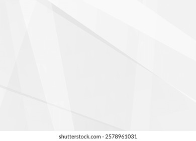 Abstract white and grey on light silver background modern design. Vector illustration EPS 10.