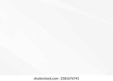 Abstract white and grey on light silver background modern design. Vector illustration EPS 10.