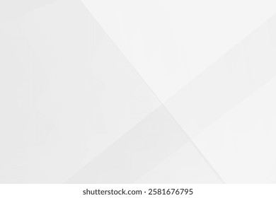 Abstract white and grey on light silver background modern design. Vector illustration EPS 10.