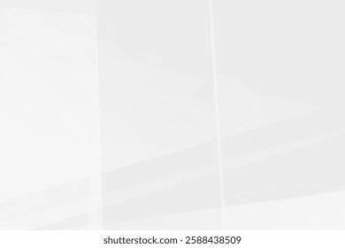 Abstract white and grey on light silver background modern design. Vector illustration EPS 10.