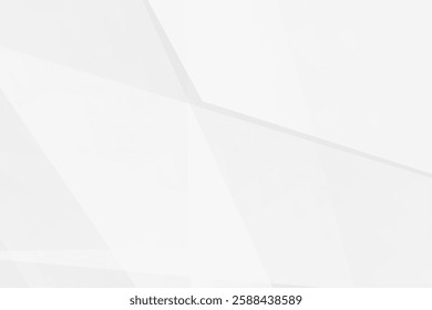 Abstract white and grey on light silver background modern design. Vector illustration EPS 10.