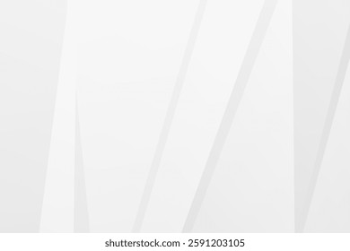Abstract white and grey on light silver background modern design. Vector illustration EPS 10.