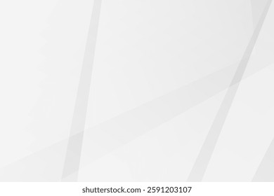 Abstract white and grey on light silver background modern design. Vector illustration EPS 10.