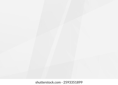 Abstract white and grey on light silver background modern design. Vector illustration EPS 10.