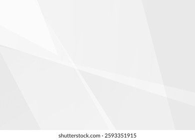 Abstract white and grey on light silver background modern design. Vector illustration EPS 10.