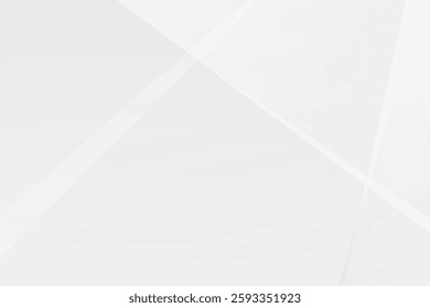 Abstract white and grey on light silver background modern design. Vector illustration EPS 10.