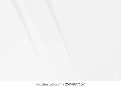 Abstract white and grey on light silver background modern design. Vector illustration EPS 10.