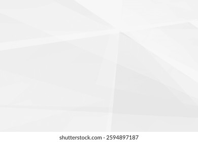 Abstract white and grey on light silver background modern design. Vector illustration EPS 10.