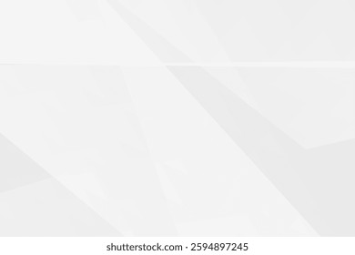 Abstract white and grey on light silver background modern design. Vector illustration EPS 10.