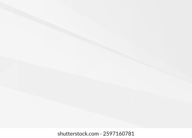 Abstract white and grey on light silver background modern design. Vector illustration EPS 10.