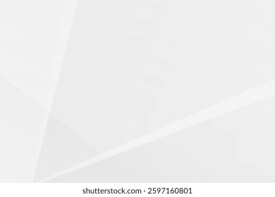 Abstract white and grey on light silver background modern design. Vector illustration EPS 10.