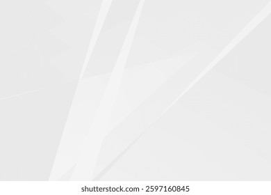 Abstract white and grey on light silver background modern design. Vector illustration EPS 10.