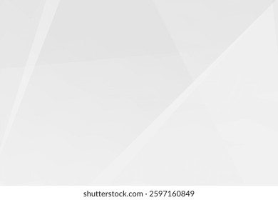 Abstract white and grey on light silver background modern design. Vector illustration EPS 10.