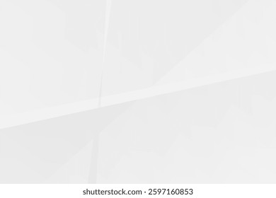 Abstract white and grey on light silver background modern design. Vector illustration EPS 10.