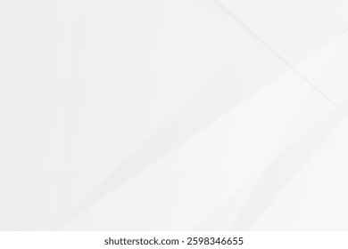 Abstract white and grey on light silver background modern design. Vector illustration EPS 10.