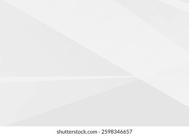 Abstract white and grey on light silver background modern design. Vector illustration EPS 10.