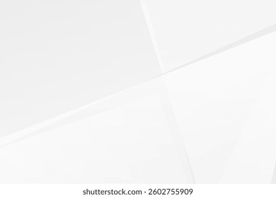 Abstract white and grey on light silver background modern design. Vector illustration EPS 10.