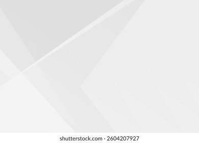 Abstract white and grey on light silver background modern design. Vector illustration EPS 10.