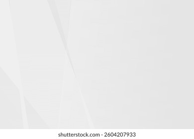 Abstract white and grey on light silver background modern design. Vector illustration EPS 10.